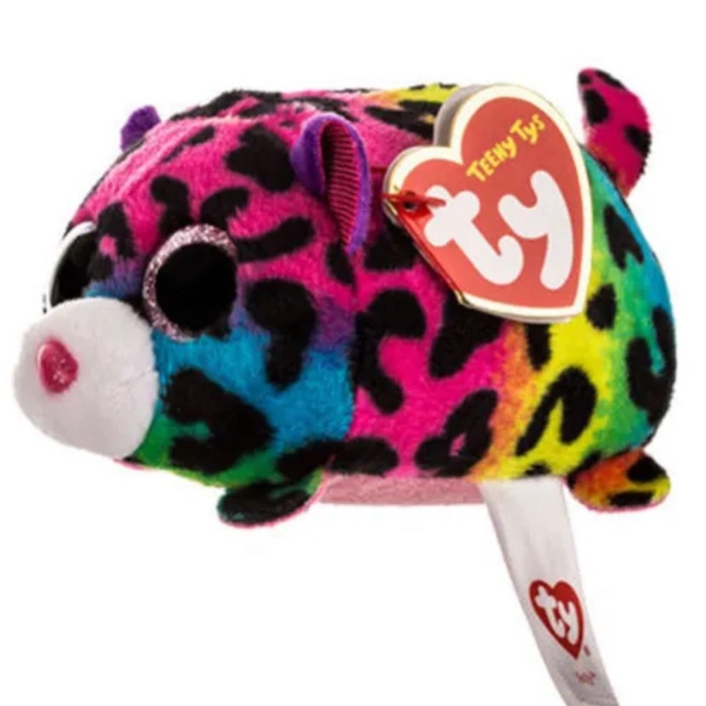 TY Beanie Boos Teeny Tys 4" JELLY Leopard Stackable Plush Stuffed Animal Toy